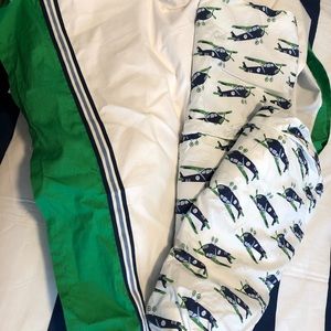 Pottery Barn kits airplane crib bedding